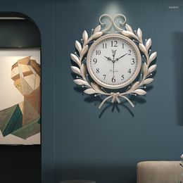 Wall Clocks Simple Clock Silent Decor Art Creative Fashion Fun Nordic Design Living Room Decoration BG50WC