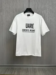 DSQ PHANTOM TURTLE Men's T-Shirts Mens Designer T Shirts Black White Ceresio 9 Cool T-Shirt Men Summer Fashion Casual Street T-shirt Tops Plus Size M-XXXL 68800