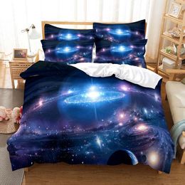 Bedding Sets Beautiful Planet Design Duvet Cover Set 3d Digital Printing Bed Linen Fashion Comforter