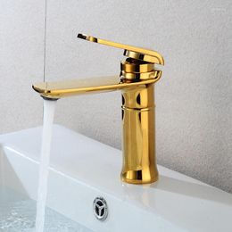 Bathroom Sink Faucets Basin Faucet Deck Mounted Toilet Brass Tap White Black Gold And Cold Water Mixer