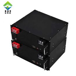 SIPANI Rack Mounted Lithium Ion Solar Battery 10kwh 48v 100ah 200ah 300ah 400ah 500ah Lifepo4 Battery Pack