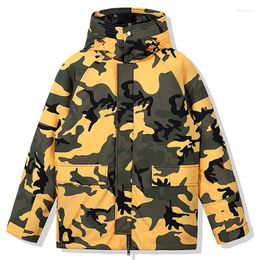 Men's Down Unisex 90% White Duck Jacket Men Winter Warm Women Bubble Hooded Male Parka Coat Man Brand Clothing Boys Girl Camouflage