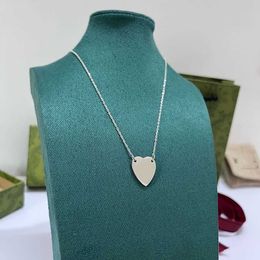 95% OFF 2023 New Luxury High Quality Fashion Jewelry for Family Love Heart Double Classic Necklace