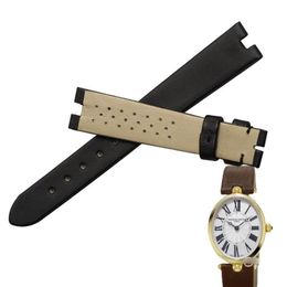 Watch Bands WENTULA Watchbands For Frederique Constant CLASSICS FC-200MPW2VD9 Leather Strap Band263E