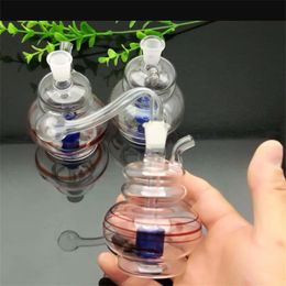 Hookahs new Europe and Americaglass pipe bubbler smoking pipe water Glass bong The color
