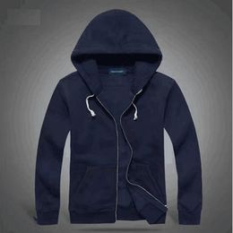 2021 new Mens small horse polo Hoodies and Sweatshirts autumn winter casual with a hood sport jacket men's hoodies
