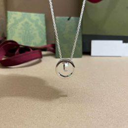 20% OFF 2023 New Luxury High Quality Fashion Jewellery for fortune changes double ring collarbone chain couple family necklace