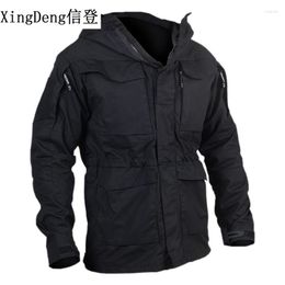 Men's Jackets XingDeng Casual Tactical Windbreaker Men Winter Autumn Waterproof Jacket Army Flight Pilot Top Coat Military Fashion Clothes