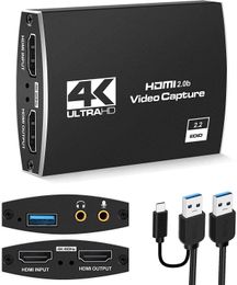 4KHDMI - USB3.0 Edinme Kartı Canlı Yayın Kutusu HDMI USB Audio