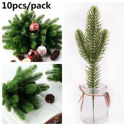 Decorative Flowers Party Supplies Wedding Decorations Ornament Pine Branches Artificial Plants Xmas Tree Decoration Christmas Decor