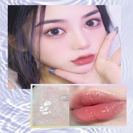 Lip Gloss Wet Crystal Jelly Shiny Clear Mirror Moisturizing Glitter Liquid Lipstick Water Oil Makeup