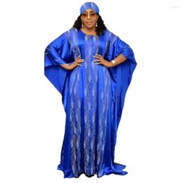 Ethnic Clothing African Dresses For Women 2023 Africa Muslim Long Dress High Quality Length Fashion Lady Headwear
