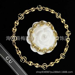 Top designer Jewellery Gold Chain Fried Dough Twists Thread Ancient Hollow Bracelet Make Old Personalised Men's and Women's