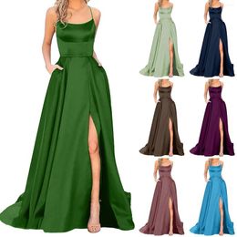 Women's Sleepwear And Cocktail Dress Prom Dresses Ladies Long Women Elegant Short Formal Satin For