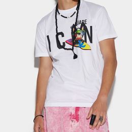 DSQ PHANTOM TURTLE Men's T-Shirts Mens Designer T Shirts Black White Ciro Cool T-shirt Men Summer Fashion Casual Street T-shirt Tops Plus Size M-XXXL 68769