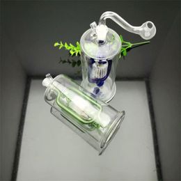 Smoking Pipes Colored multi-cycle filter kettle Glass Bongs Glass Smoking Pipe