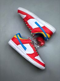 Shops Fly Streetwear Skateboarding Shoes 2023 Duks Low QS LBJ Fruity Pebbles Habanero Red Laser Blue White Outdoor Shoes