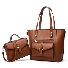 HBP Fashion handbag Women's bag Tote bag 2-piece casual shoulder bag