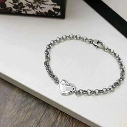 Factory wholesale 2023 New Luxury High Quality Fashion Jewelry for sterling silver heart-shaped bee bracelet vintage style luxury men's and women's bracelets