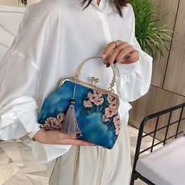Totes Style Cheongsam Bag Women's Elegant Nip Hand Classic Antique Carrying Mother's Bags Purses Designer Handbags Women