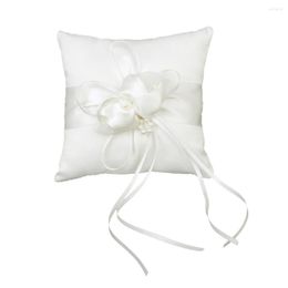 Party Decoration Wedding Ring Bearer Pillow Lace Cushion For