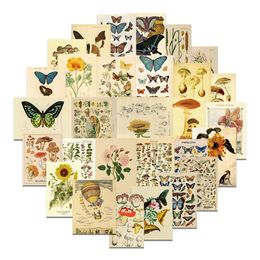 50PCS Animals Plants Graffiti Stickers For Skateboard Car Baby Helmet Pencil Case Diary Phone Laptop Planner Decor Book Album Kids Toys Guitar DIY Decals