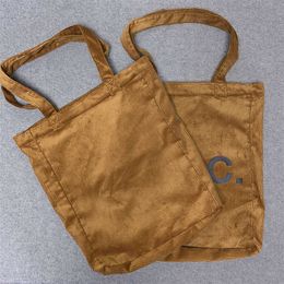 Designer Fashion APC Handbag Tote Bag Corduroy Shoulder Bag Handbag Shopping Bag Tote BagAP