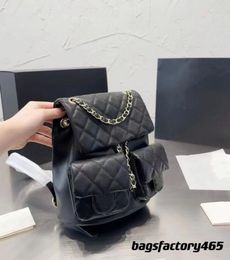 Luxury Fashion Designer Shoulder Bags shin Mrs. Cross Body Women Wallet Card Holder Wallets Duma Caviar Handbags New Style Diamond High Capacity Backpack Purse