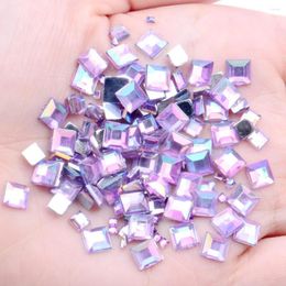 Nail Art Decorations Acrylic Rhinestones FlatBack Square 2mm 1g About 300pcs For Crafts Scrapbooking DIY Clothes Decoration