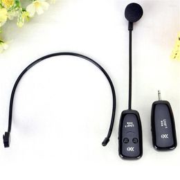 Microphones UHF Universal Wireless Headset Microphone Mic For Voice Speaker Teaching