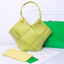Woven Cloud Tote Bag Suede Genuine Handbag Purse String Closure Braid Triangle Hobo Shoulder Bags Fashion Detachable Zipped