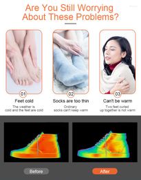 Carpets Heated Shoes Insoles Unisex USB Rechargeable Heating Cuttable Insole Shoe Sole