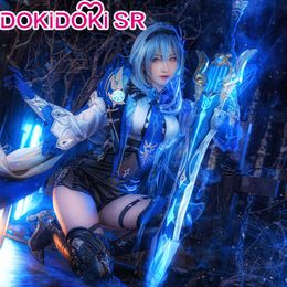 Anime Costumes IN STOCK DokiDokiSR Game Genshin Impact Cosplay Come Eula Come Game Genshin Impact Cosplay Halloween Z0301