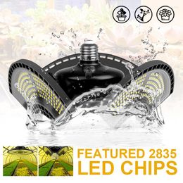 Grow Lights E27 Red And Blue Spectrum Folding Plant Light LED Greenhouse Waterproof Nursery Planting Ultraviolet Gro