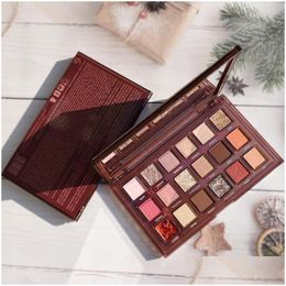 Eye Shadow Naughty Nude 18Colors Eyeshadow Shimmer Matte Palette Drop Delivery Health Beauty Makeup Eyes Dh9No