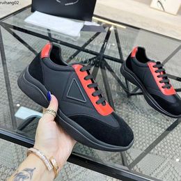 Luxury PRAX 01 Sneakers Shoes Men's Re-Nylon Technical Fabric Casual Walking Famous Rubber Lug Sole Party Wedding Runner Trainers mmnkm rh200002