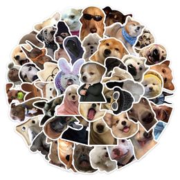 50PCS Funny Dogs Graffiti Stickers For Car Skateboard Laptop Ipad Bicycle Motorcycle Helmet PS4 Phone Kids Toys DIY Decals Pvc Water Bottle Decor