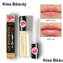 Lip Gloss Makeup Plumper Collagen Care Serum Repairing Mask Reduce Fine Lines Increase Elasticity Moisturising Lips Plum Kiss Drop D Dha7E