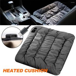 Carpets 5V USB Car Heating Cushion Electric Heated Pads Anti-slip Universal Winter Warmer For Seat Home Office Chair