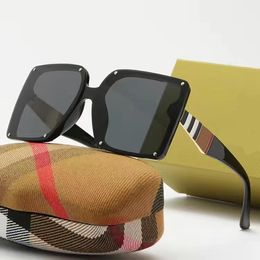 bu1 piece fashion sunglasses glasses sunglasses designer mens ladies brown case black metal frame dark lens