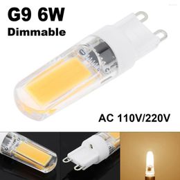 Dimmable Light Bulb 6W 2609 COB Lamp 110V/220V Spotlight Chandelier Replace Halogen Lamps