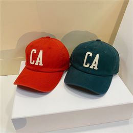 Ball Caps Fashion Letter Baseball Cap Spring and Summer Casual Fashion Versatile Street Soft Top Duck Tongue Cap Mens Womens Sun hat 230306