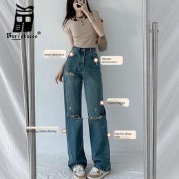 Women's Jeans Extended Length High Waisted Jeans Woman Clothing Streetwear Women Denim Pants Wide Leg Jeans Women's Cargo Pants Y2k Trend 230306