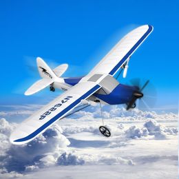 Electric RC Aircraft Sport Cub 500 Plane One Key Aerobatic Aeroplane EPP Foam 2 4GH Glider Outdoor Toys for Kids Gift 762 2 230303