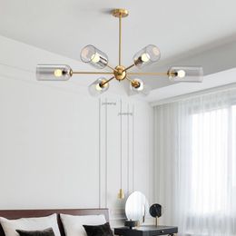 Pendant Lamps Modern Decor Lustre LED Lights Nordic Luxury Glass Lamp Creative Living Room Hanging Kitchen FixturesPendant
