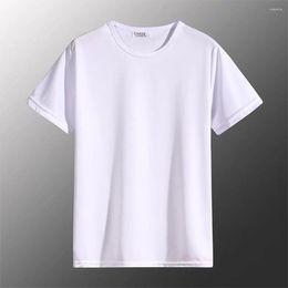 Men's T Shirts Men T-Shirt Summer Tee Top Blouse Breathable Casual Loose O-Neck Short Sleeve