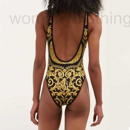 designer Summer Classic Pattern Design s Swimsuit XL Bikinis 2021 Sexy Push Up Swimwear Women Bathing Suits With Tags Monokini Biquinis OWF0