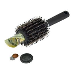 Hair Brushes Concealed Portable Storage Box Comb Plastic Roll Drop Delivery Products Care Styling Dhtdy