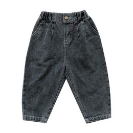 Jeans spring autumn summer Girls Kids Boys jeans comfortable cute baby Clothes Children Clothing 230306