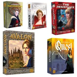 New Board game Resistance Avalon Family Interactive Full English Board Game Card Children's Educational Toys